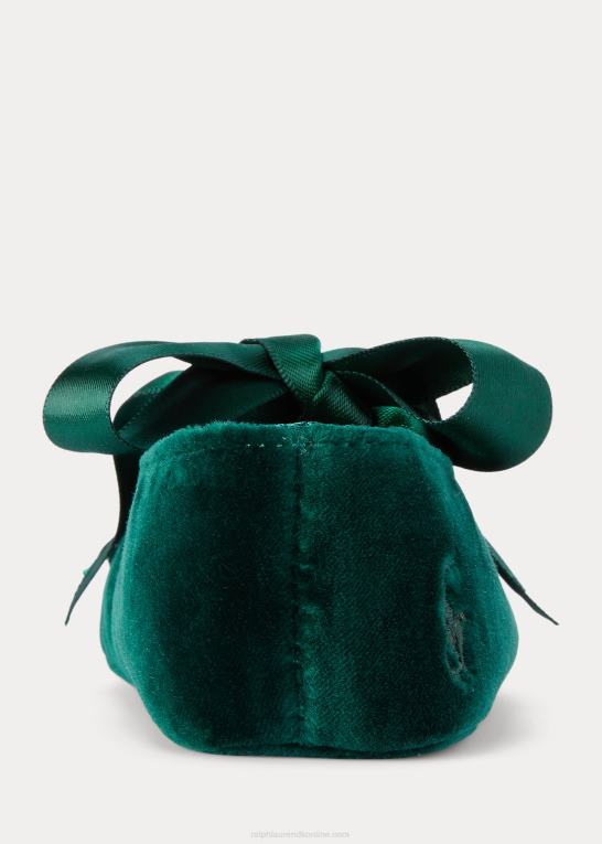 baby Ralph Lauren briley fløjl hjemmesko Z426B8347