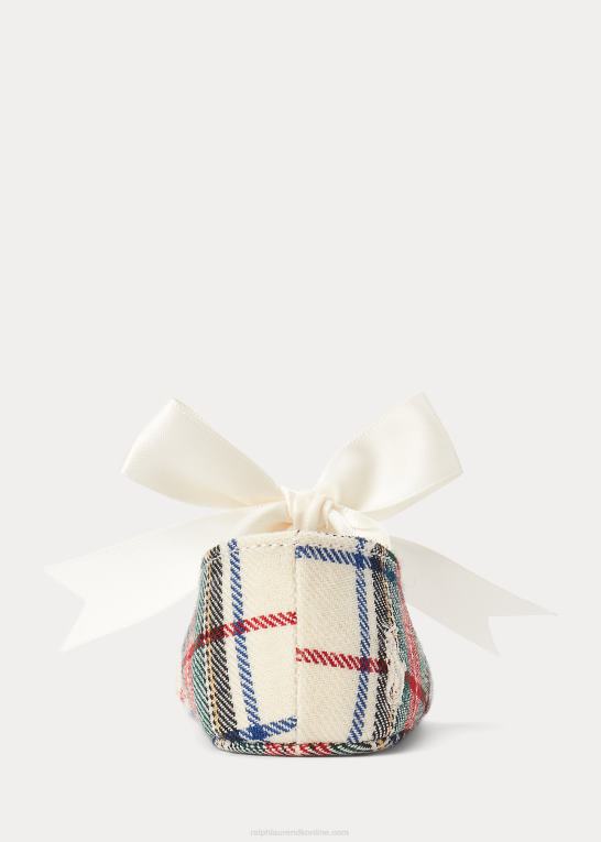 baby Ralph Lauren briley plaid bomuld mary jane hjemmesko Z426B8346