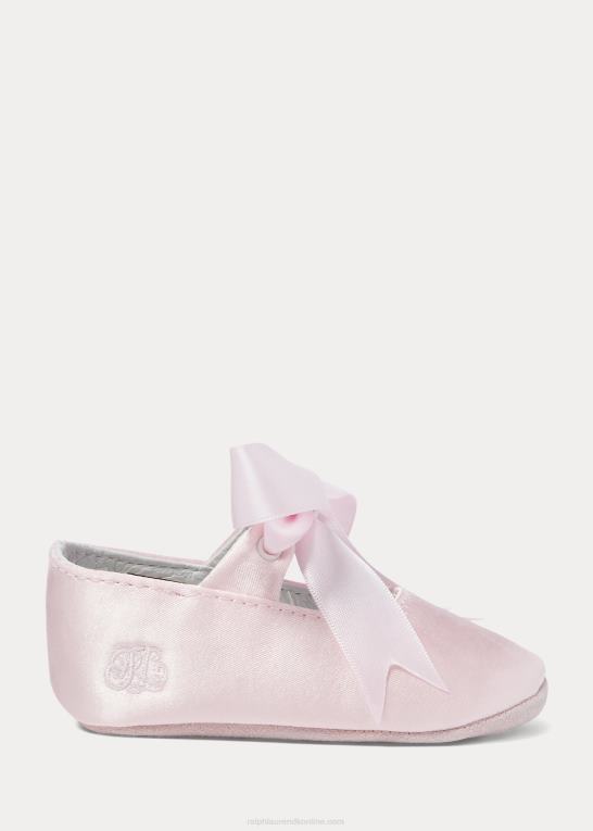 baby Ralph Lauren briley satin mary jane hjemmesko Z426B10043