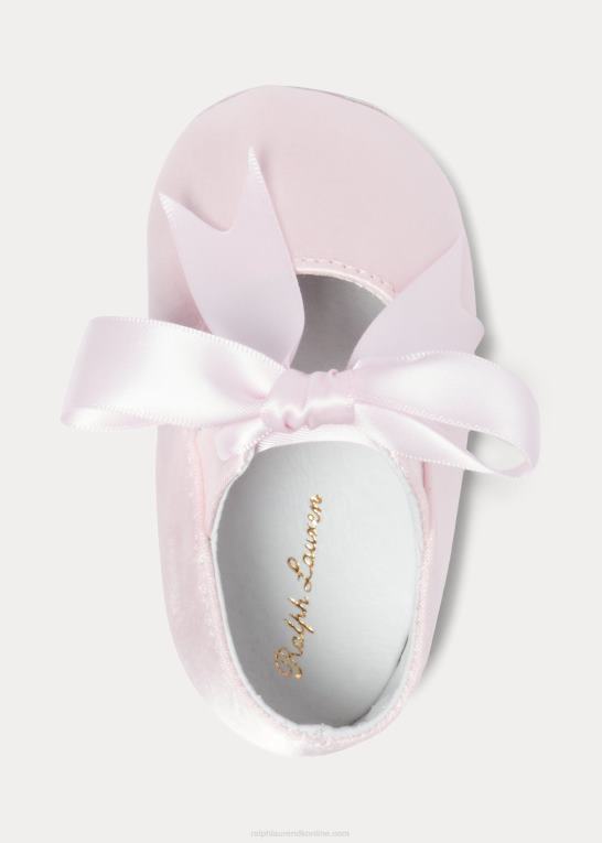 baby Ralph Lauren briley satin mary jane hjemmesko Z426B10043