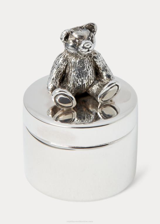 sølv baby Ralph Lauren bjørn sterling sølv tandboks Z426B8116