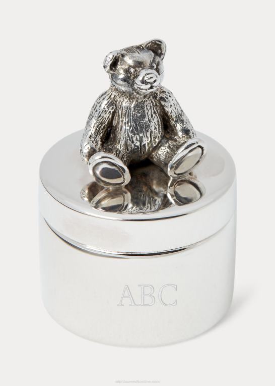 sølv baby Ralph Lauren bjørn sterling sølv tandboks Z426B8116