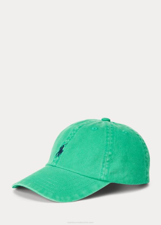 baby Ralph Lauren baseballkasket i bomuldstwill Z426B8334