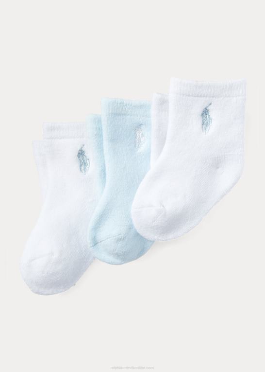baby Ralph Lauren fuld frottébesætning 3-pak Z426B8053