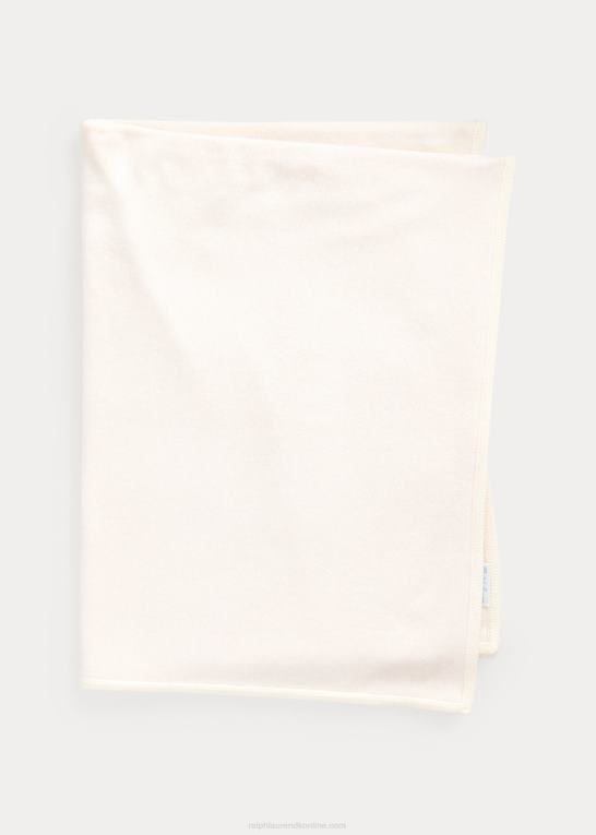 morgen pink baby Ralph Lauren vendbart kashmirtæppe Z426B8342