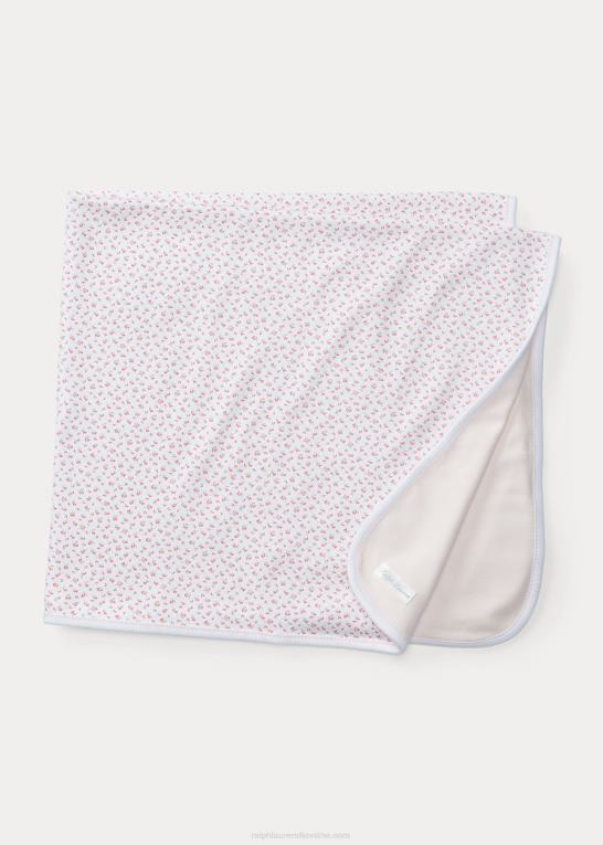 multi baby Ralph Lauren tæppe med blomstertryk Z426B8081