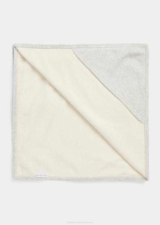 quartz lyng multi baby Ralph Lauren økologisk bomuldstæppe Z426B8090