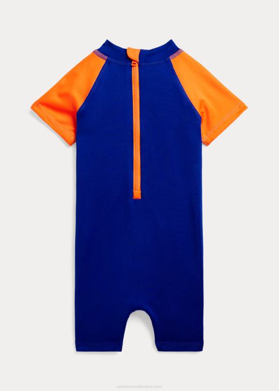 by kgl baby Ralph Lauren polo bear rash guard shortall Z426B7953