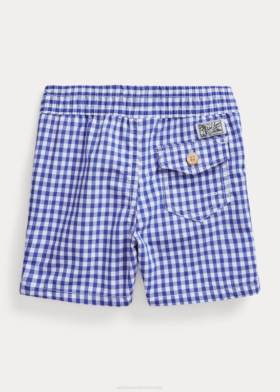cruise royal gingham baby Ralph Lauren rejsende badebukser Z426B7931