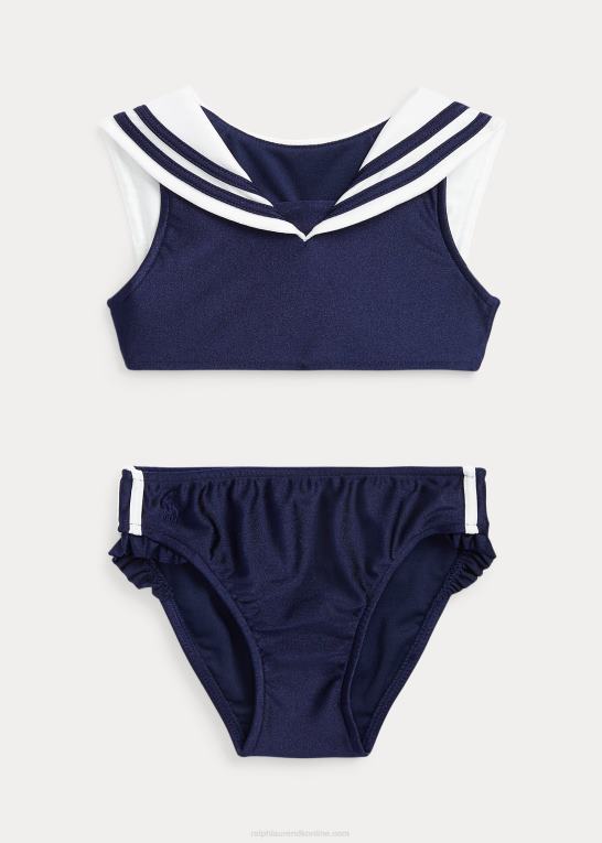 raffineret flåde baby Ralph Lauren nautisk stretch todelt badedragt Z426B7947
