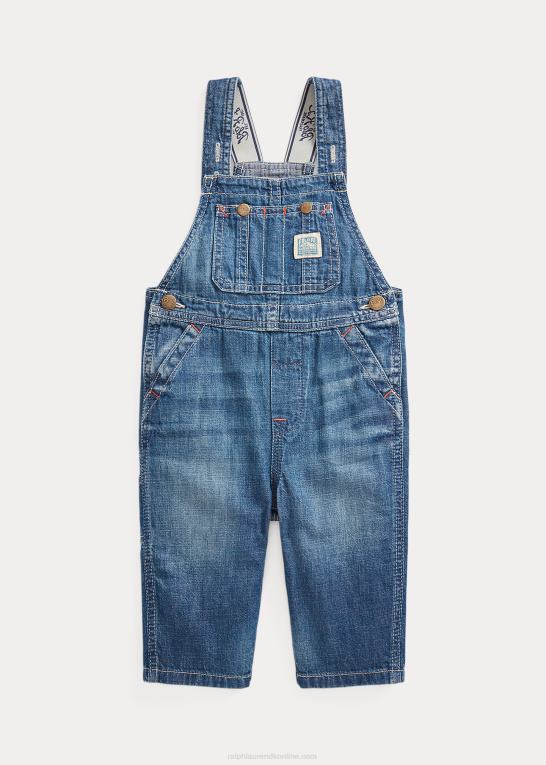 merrill vask baby Ralph Lauren denim overall i bomuld Z426B7734
