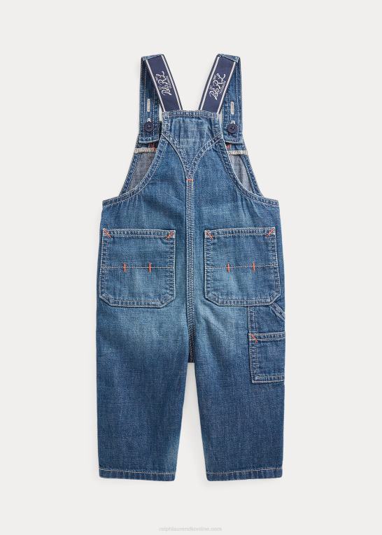 merrill vask baby Ralph Lauren denim overall i bomuld Z426B7734