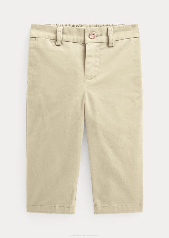 grundlæggende sand baby Ralph Lauren chinobukser i stretch i bomuld Z426B7968