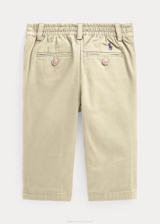 grundlæggende sand baby Ralph Lauren chinobukser i stretch i bomuld Z426B7968
