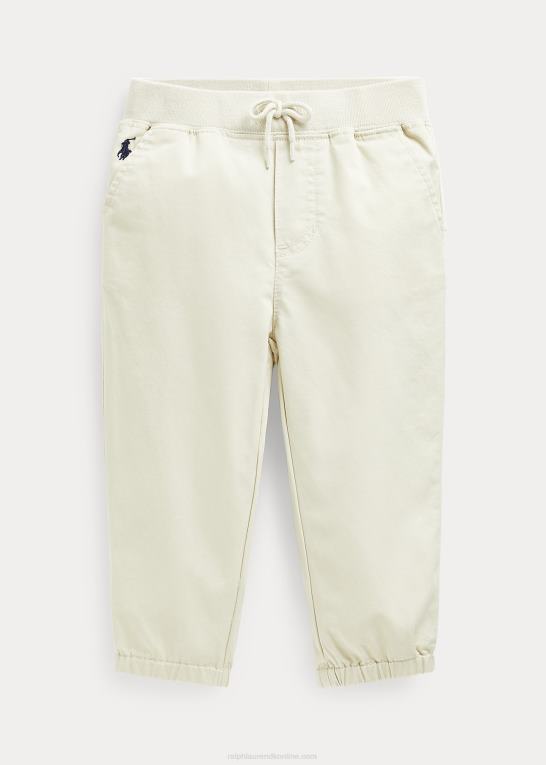 grundlæggende sand baby Ralph Lauren stretch chino bukser Z426B7970
