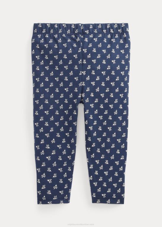 lillie knop pakket print baby Ralph Lauren blomstret stretch jersey legging Z426B8291