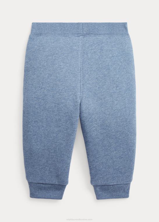 malere blå lyng baby Ralph Lauren fleece joggerbukser Z426B8310