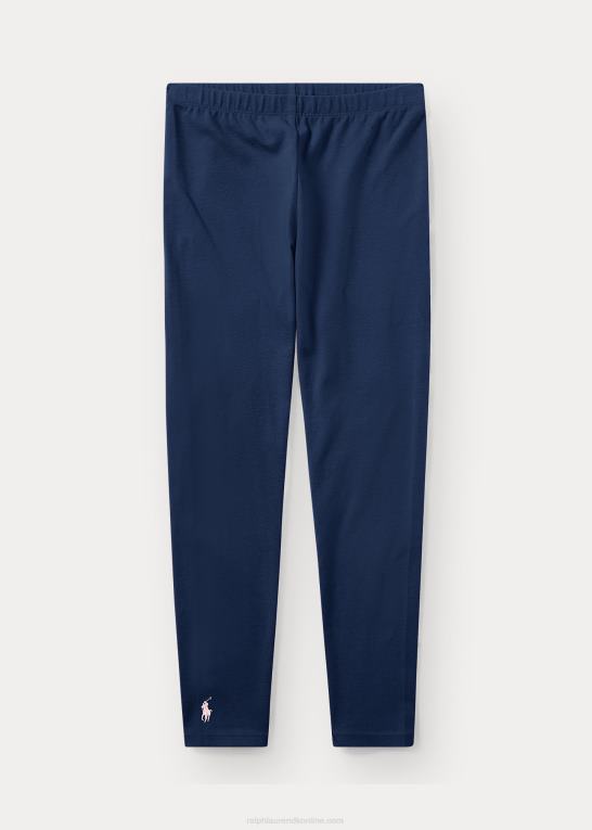 raffineret flåde baby Ralph Lauren stretch legging Z426B7965