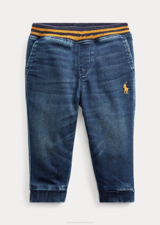 randall vask baby Ralph Lauren stretch denim joggerbukser Z426B7961