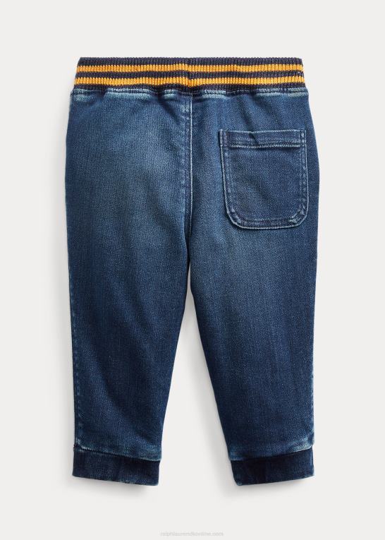 randall vask baby Ralph Lauren stretch denim joggerbukser Z426B7961