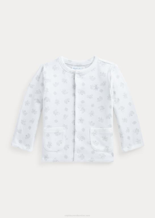 kvartslyng baby Ralph Lauren vendbar bomuldsjakke Z426B8333
