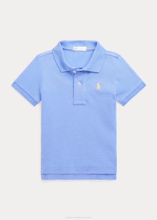 havneø blå baby Ralph Lauren bomulds mesh poloshirt Z426B8282