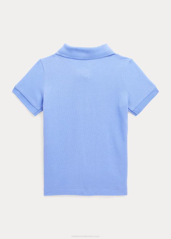 havneø blå baby Ralph Lauren bomulds mesh poloshirt Z426B8282