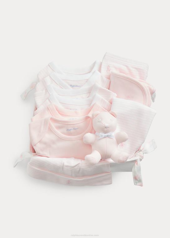 baby Ralph Lauren Gavesæt i 12 dele økologisk bomuld Z426B8216