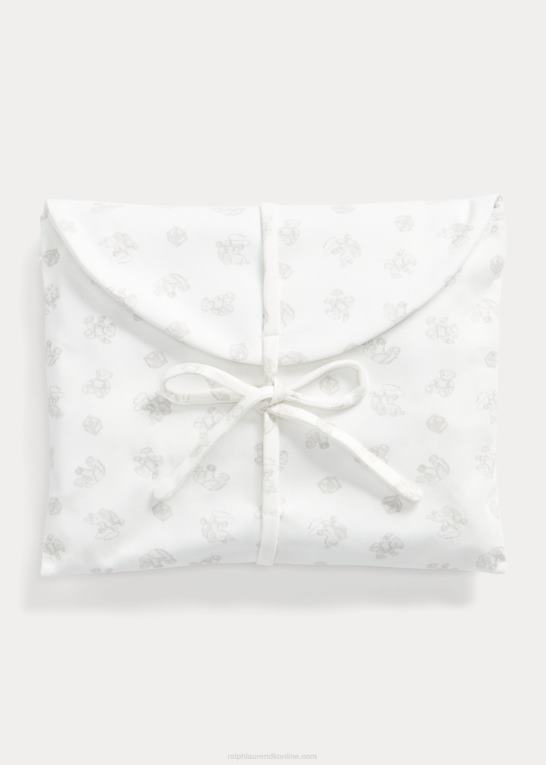 quartz lyng multi baby Ralph Lauren 3-delt gavesæt i bomuld Z426B7834