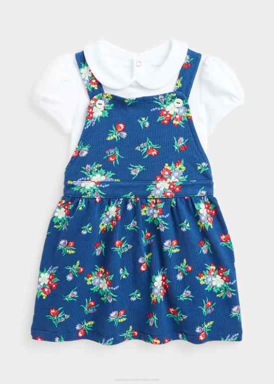 wheatleigh blomster baby Ralph Lauren bomuldsbodysuit & spa terry kjolesæt Z426B8184