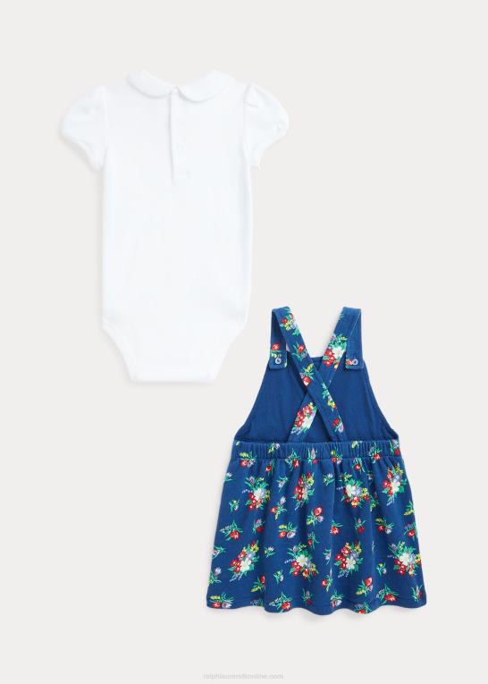 wheatleigh blomster baby Ralph Lauren bomuldsbodysuit & spa terry kjolesæt Z426B8184