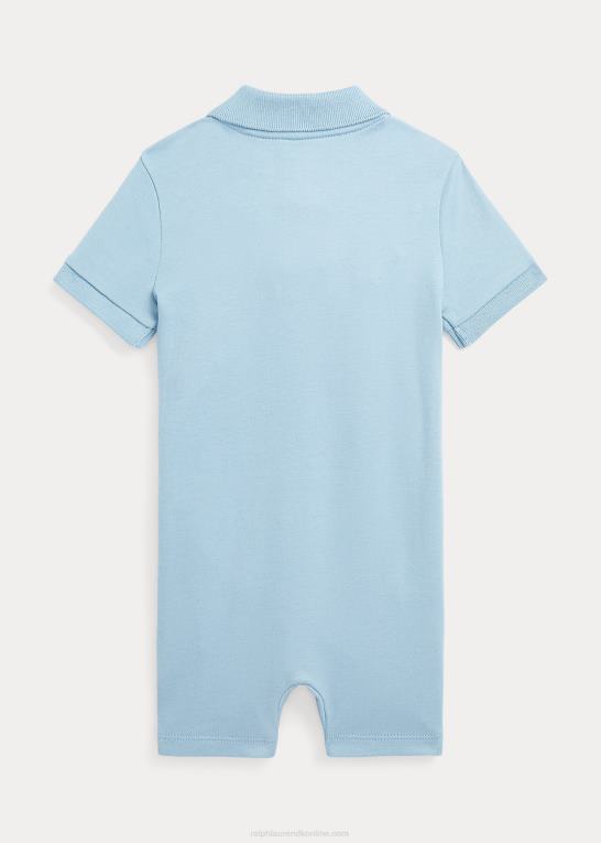 blå seddel baby Ralph Lauren poloshorts i blød bomuld Z426B7661
