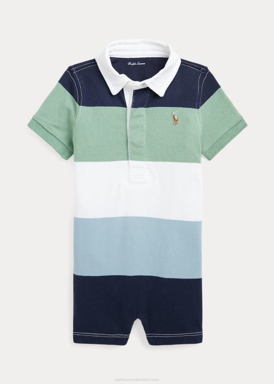 falmet mint multi baby Ralph Lauren stribet rugby shortall i jersey Z426B7663