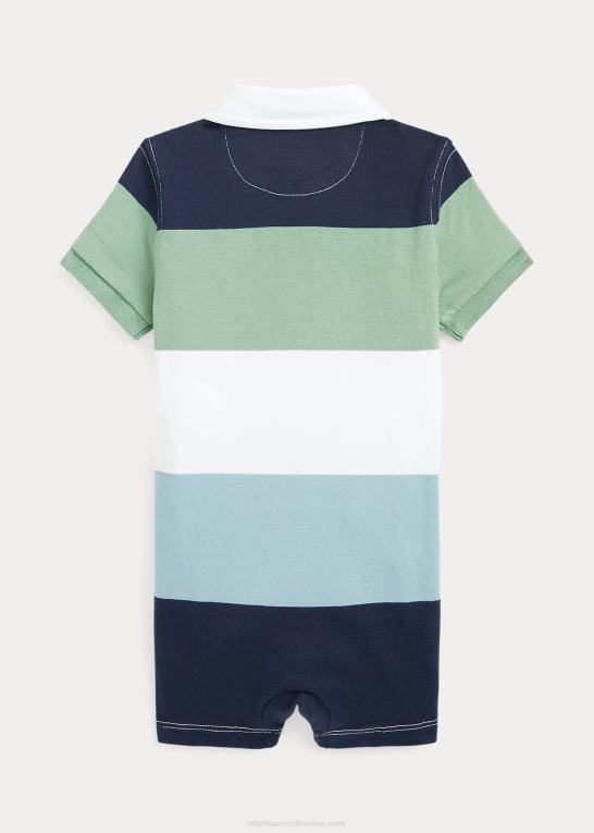 falmet mint multi baby Ralph Lauren stribet rugby shortall i jersey Z426B7663