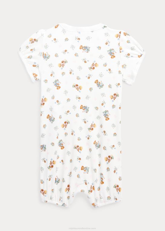 havebjørn baby Ralph Lauren polobjørn bomuldsboble shorts Z426B7675