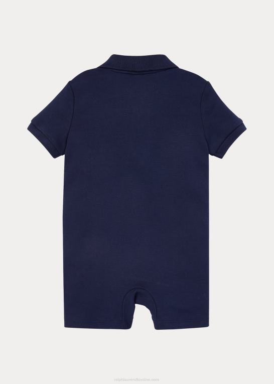 raffineret flåde baby Ralph Lauren poloshorts i blød bomuld Z426B7660