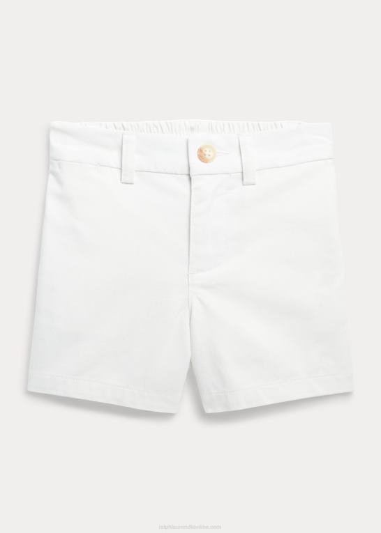 dækvask hvid baby Ralph Lauren flex abrasion twill kort Z426B7916