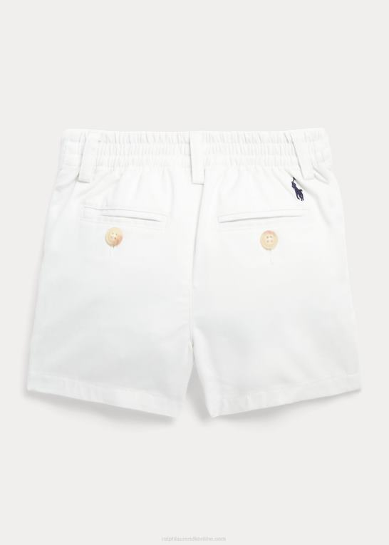 dækvask hvid baby Ralph Lauren flex abrasion twill kort Z426B7916