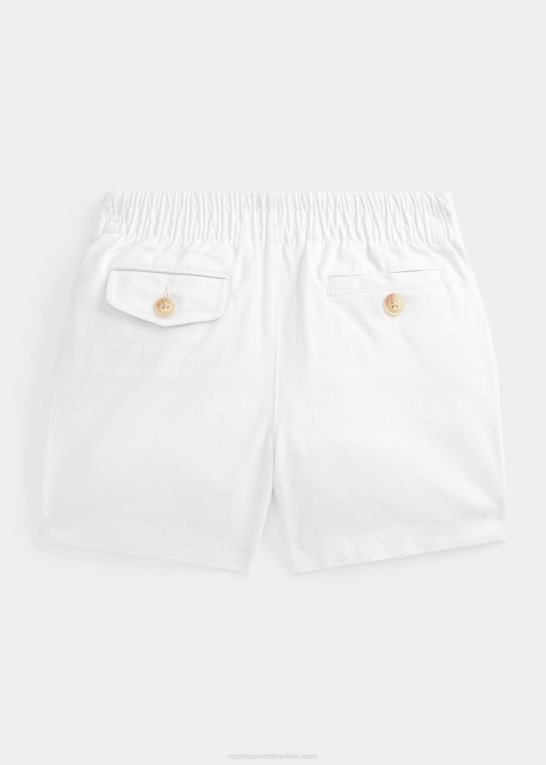 dækvask hvid baby Ralph Lauren polo prepster flex abrasion twill kort Z426B7905