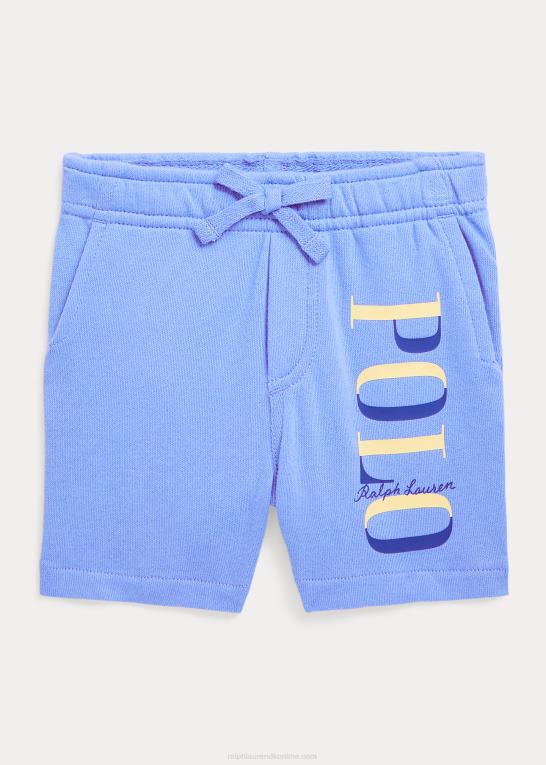 havneø blå baby Ralph Lauren logo spa frotté kort Z426B7922