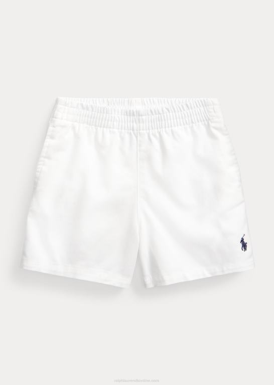 hvid baby Ralph Lauren stræk chino kort Z426B7902
