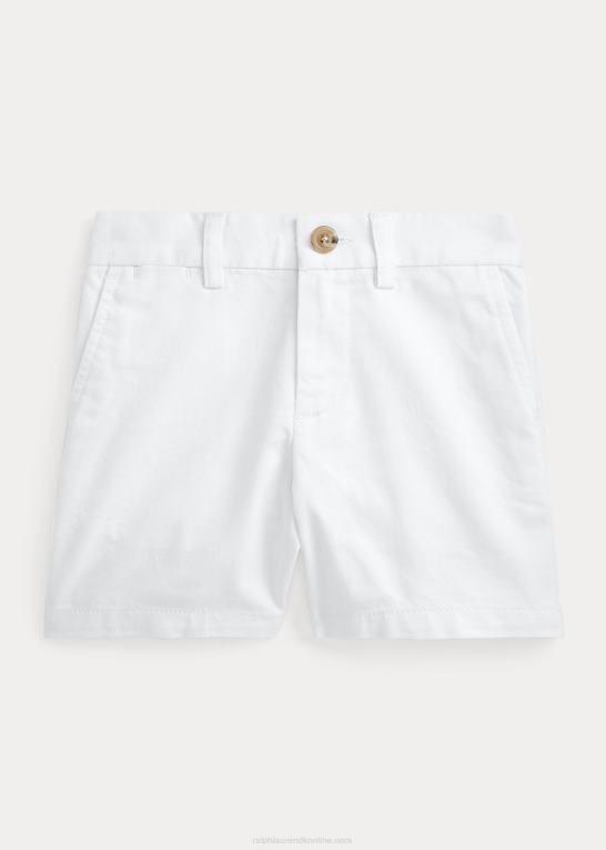 hvid baby Ralph Lauren stræk chino kort Z426B7907