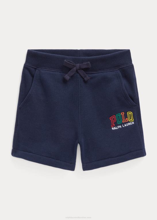 krydstogtflåde baby Ralph Lauren logo fleece kort Z426B7925