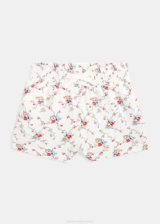 martha blomstret baby Ralph Lauren floral stretch mesh kort Z426B7917