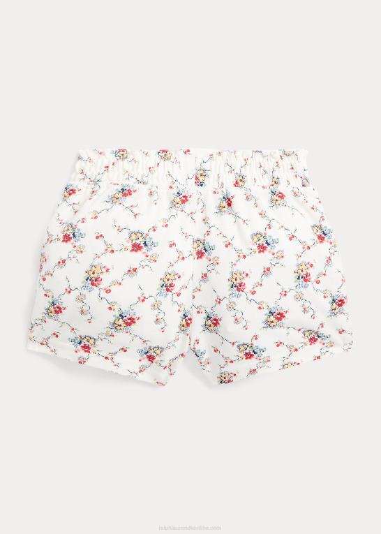 martha blomstret baby Ralph Lauren floral stretch mesh kort Z426B7917