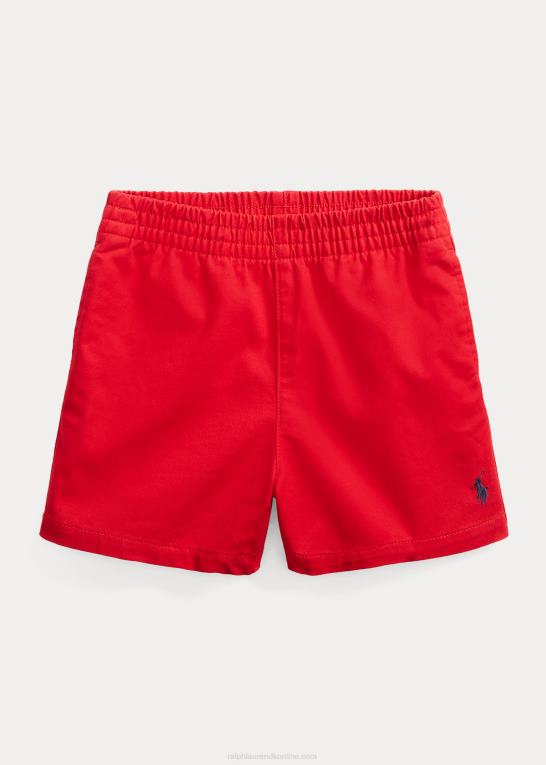 rl2000 rød baby Ralph Lauren stræk chino kort Z426B7901