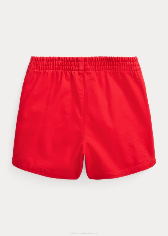 rl2000 rød baby Ralph Lauren stræk chino kort Z426B7901