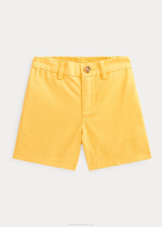 strand gul baby Ralph Lauren flex abrasion twill kort Z426B7915