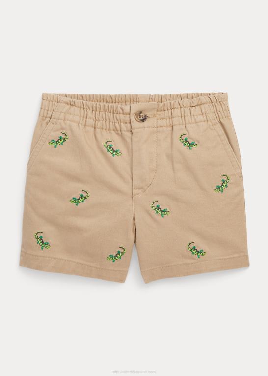 vintage kaki baby Ralph Lauren polo prepster stretch chino short Z426B8285