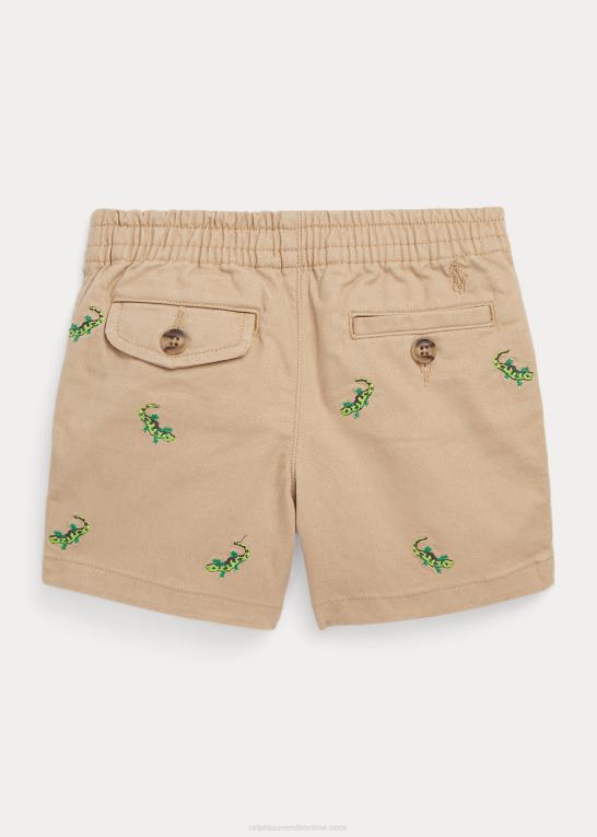 vintage kaki baby Ralph Lauren polo prepster stretch chino short Z426B8285